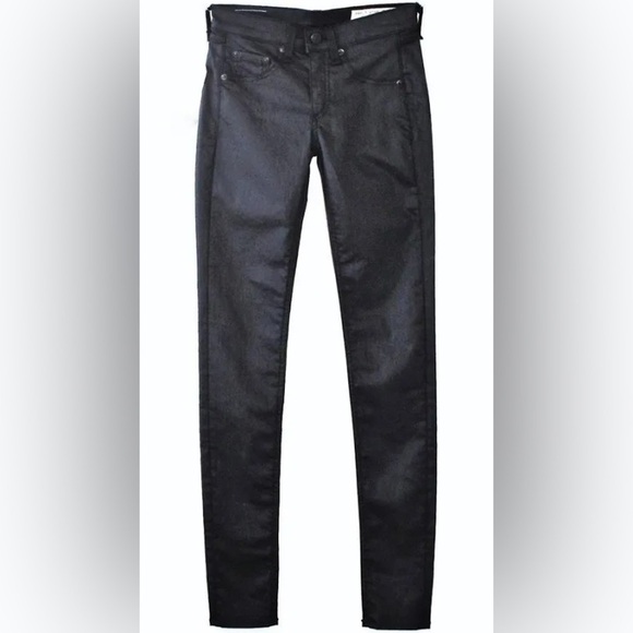 🖤RAG & BONE SHOREDITCH BLACK LEGGINGS 32,Excellent Condition,Compare On-Line,32 - Picture 7 of 16